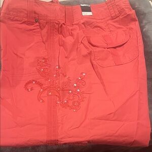 Lane Bryant Vibrant Coral Pants